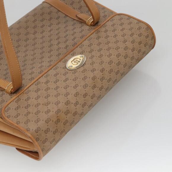 GUCCI Micro GG Supreme Hand Bag Pvc Beige Gold 000 46 000 46 - Picture 6 of 16